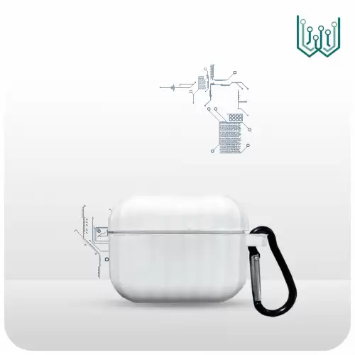 كفر ايربودز برو ابيض