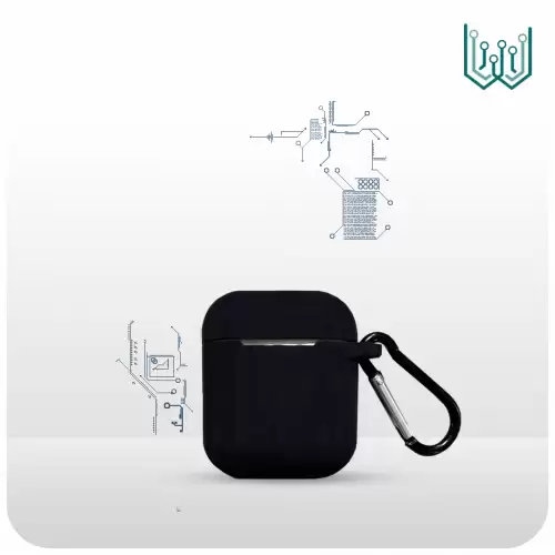 كفر ايربودز اسود