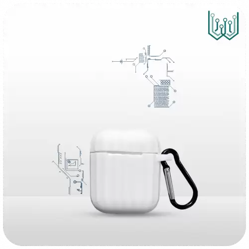 كفر ايربودز أبيض