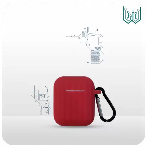 كفر ايربودز أحمر